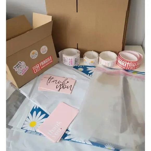 Reseller Shipping Supplies Kit (A) 165 Pcs. Various Sizes/Colors - Picture 1 of 7